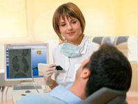 Digitaler Abdruck durch CEREC®.
