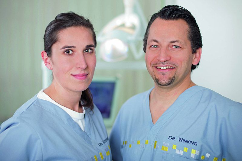 Dr. Robert Winking und Dr. Alina Dweik.